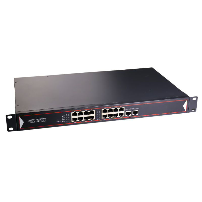 Power Over Ethernet - Sakelar PoE 16 Port 10/100/1000M dengan