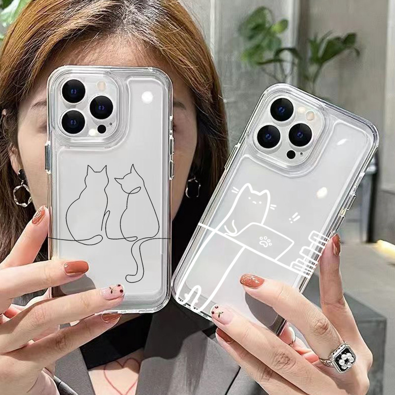 Receipt Printer Thermal - Casing Ponsel Anti Jatuh Motif Kucing