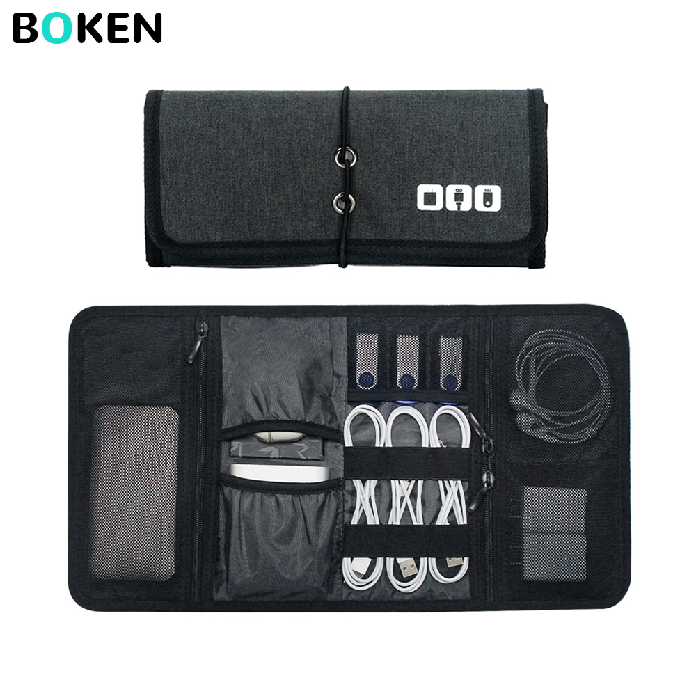 Office Technician - Tas Organizer Teknologi Tempat Penyimpanan Kabel