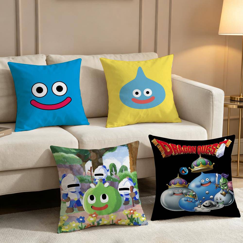 Office Quest - D-Dragon Quest Slime Anime Sarung Bantal