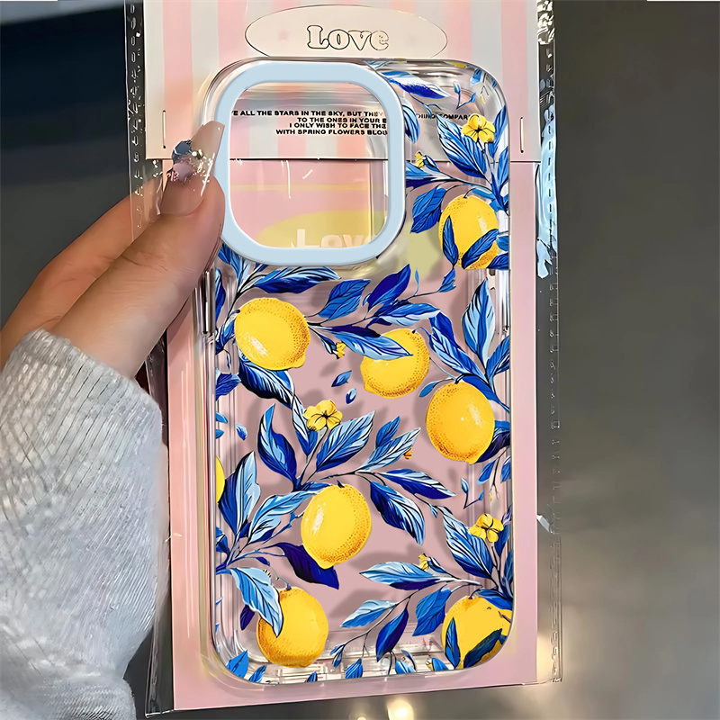 Receipt Printer Thermal - Casing Ponsel Motif Buah Lemon Musim