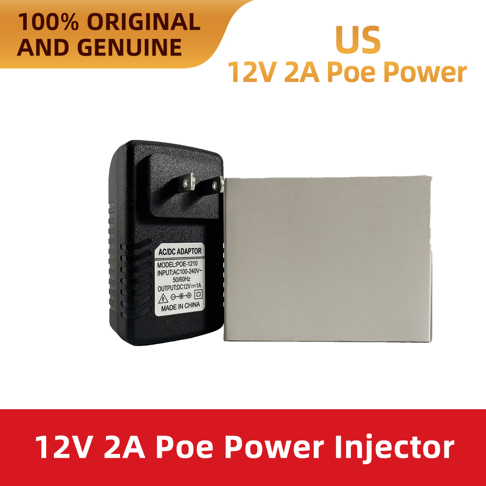 Injektor POE 12V 2A 24W 10/100 - Power Over Ethernet ulasan dan harga