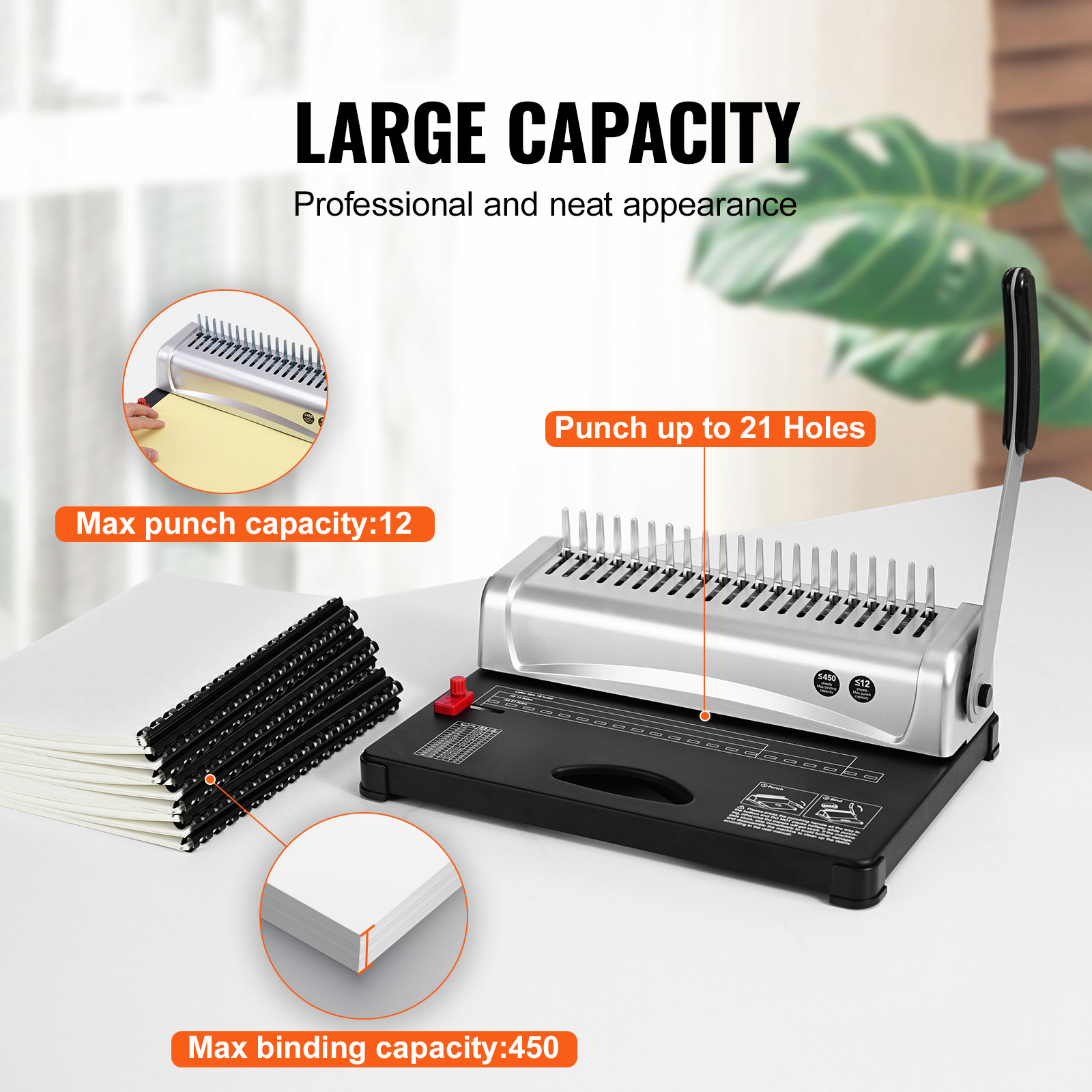 Mesin Penjilid VEVOR, Mesin Pe - Binding Machine Comb ulasan dan harga
