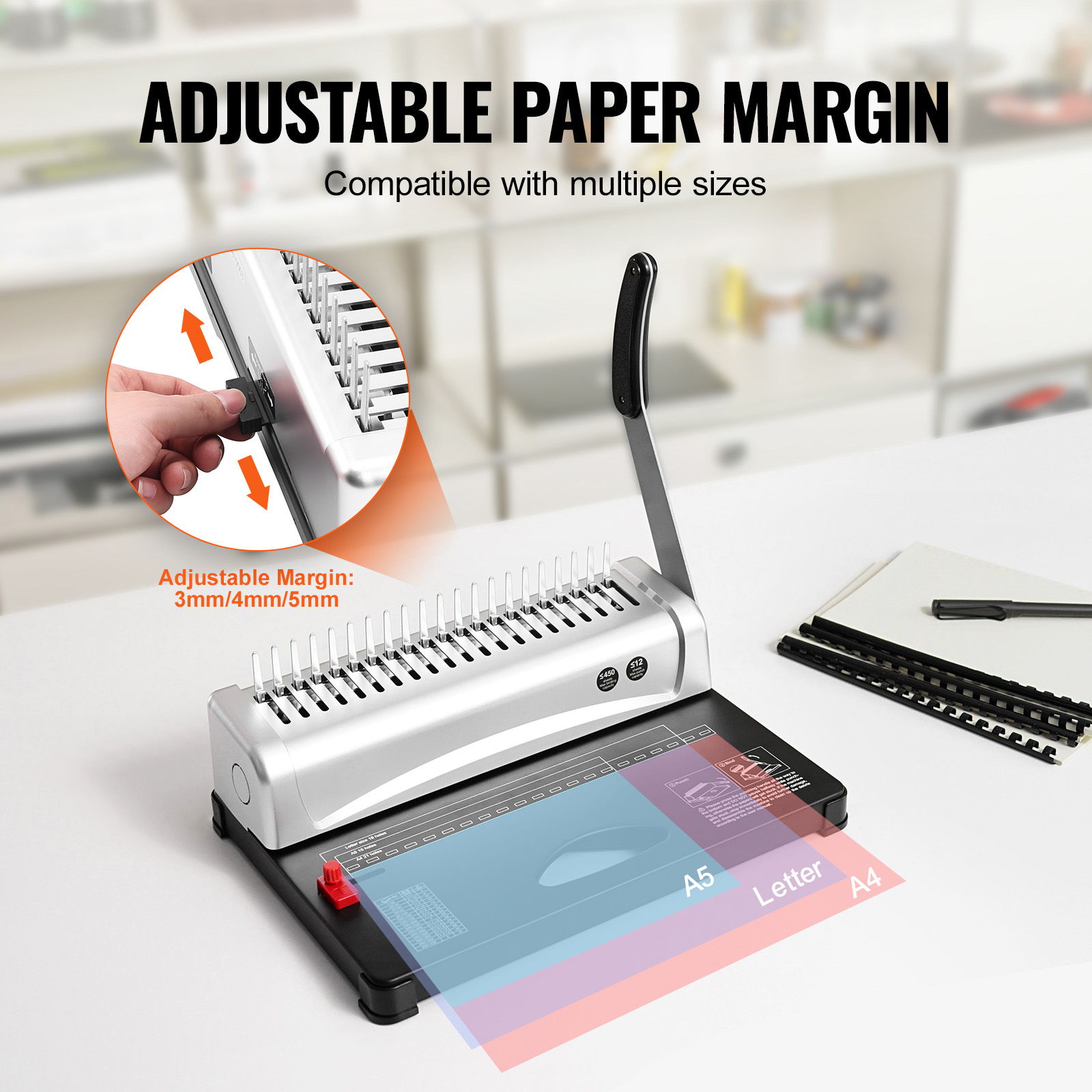 Mesin Penjilid VEVOR, Mesin Pe - Binding Machine Comb ulasan dan harga